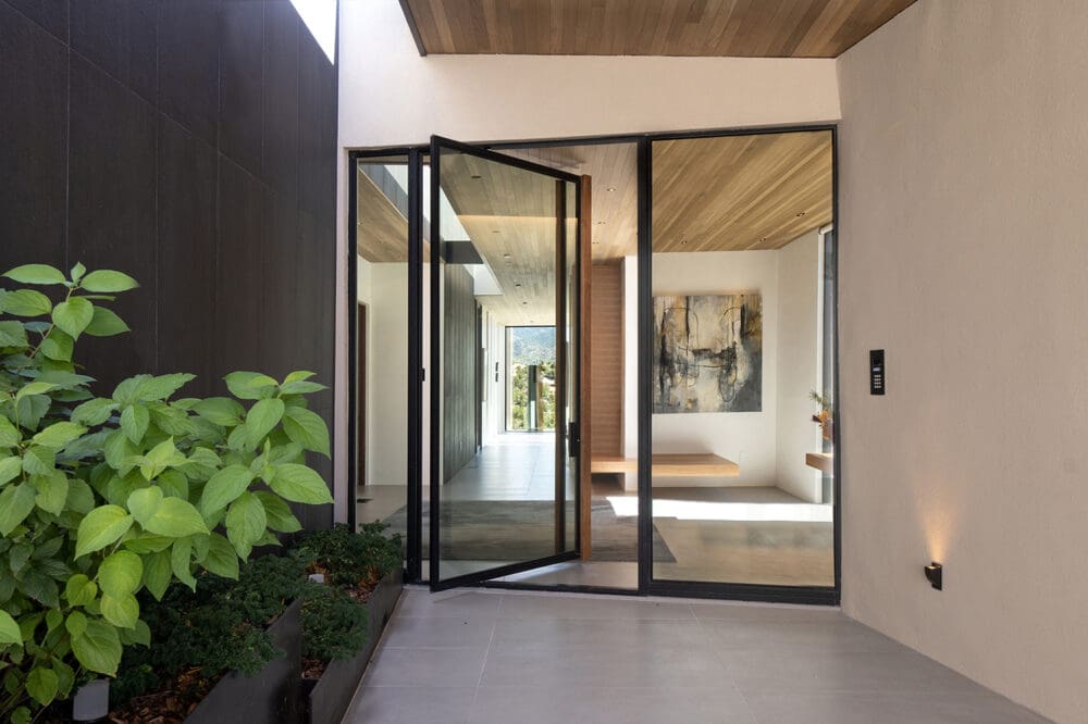 Front Entry Tesuque Ridge